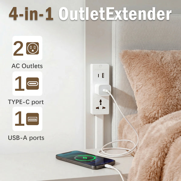 Versatile Retractable Power Hub