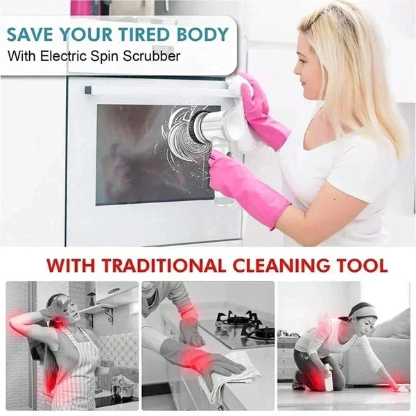 Cordless Magic Spin Scrubber