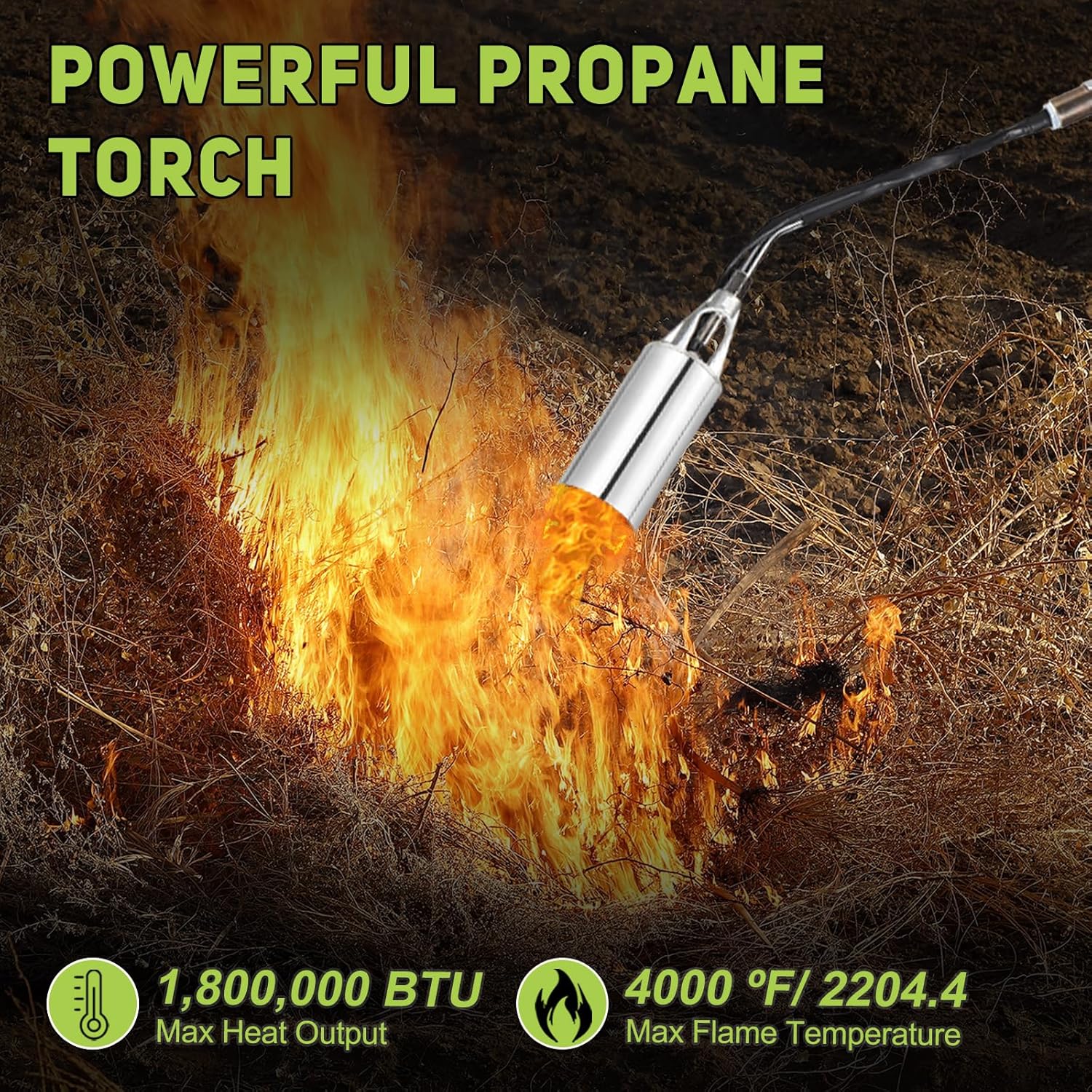 EasyFlame Pro Propane Weed Torch